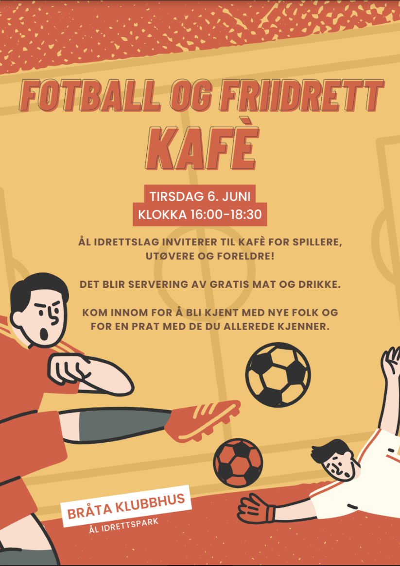 Fotball og friidrett kafe